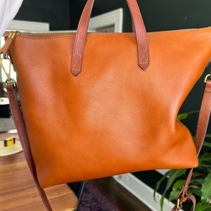 Madewell Leather Tote Bag